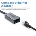Promate GigaLink-C Ultra-Fast USB-C to Gigabit Ethernet Network Adapter.